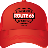 Route66 Diner Baseball Cap