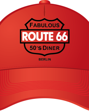 Route66 Diner Baseball Cap